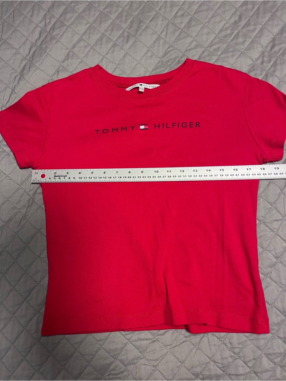 Youth XL Tommy Hilfiger Kids Red Logo Tee